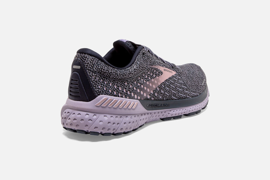 Brooks Running Shoes Womens Purple - Adrenaline GTS 21 Road - 6835-URILV